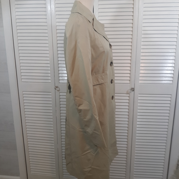 Michael kors rain trench coat sz small - Picture 4 of 6